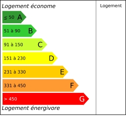 Tableau de diagnostic de la performance &eacute;nerg&eacute;tique des logements