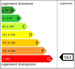 Tableau de diagnostic de la performance &eacute;nerg&eacute;tique des logements